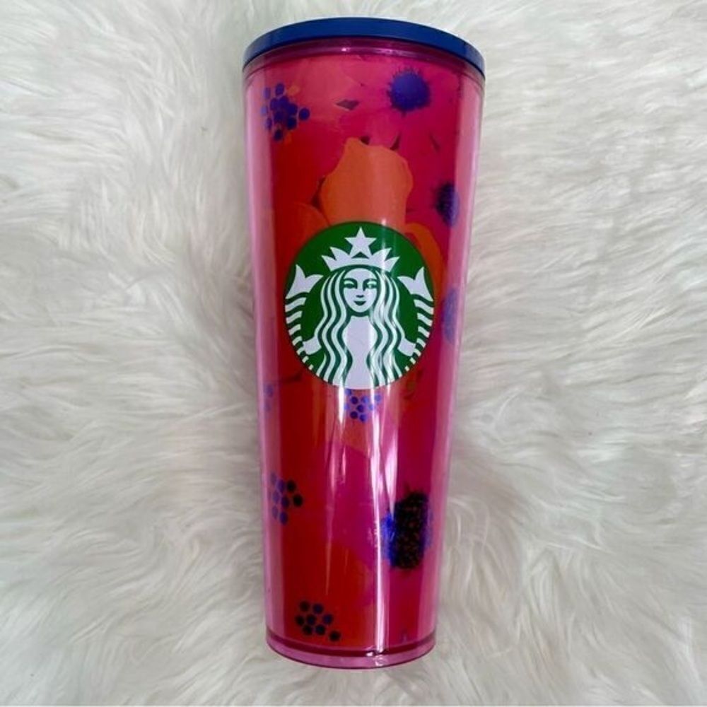 Starbucks | 24oz Hibiscus 🌺 tropical Maui / Hawaii tumbler, cup ,cold,ho…